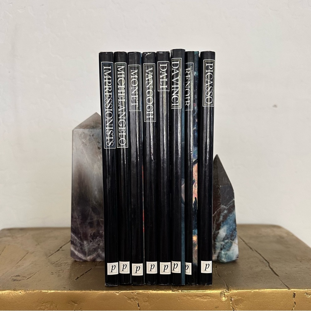 Set of 8 hard cover Paragon ‘The Life & Works’ of famous artists & art styles